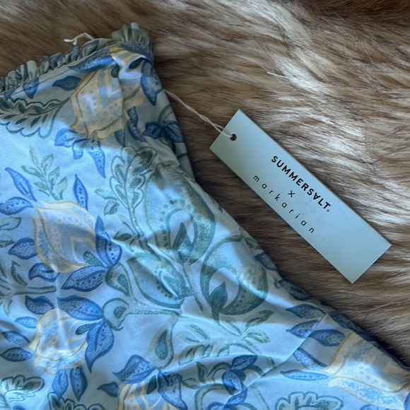 Summersalt Mini-Ruffle Ruched Swimsuit/Headband/Scrunchie/Bag Set - Picture 13 of 16